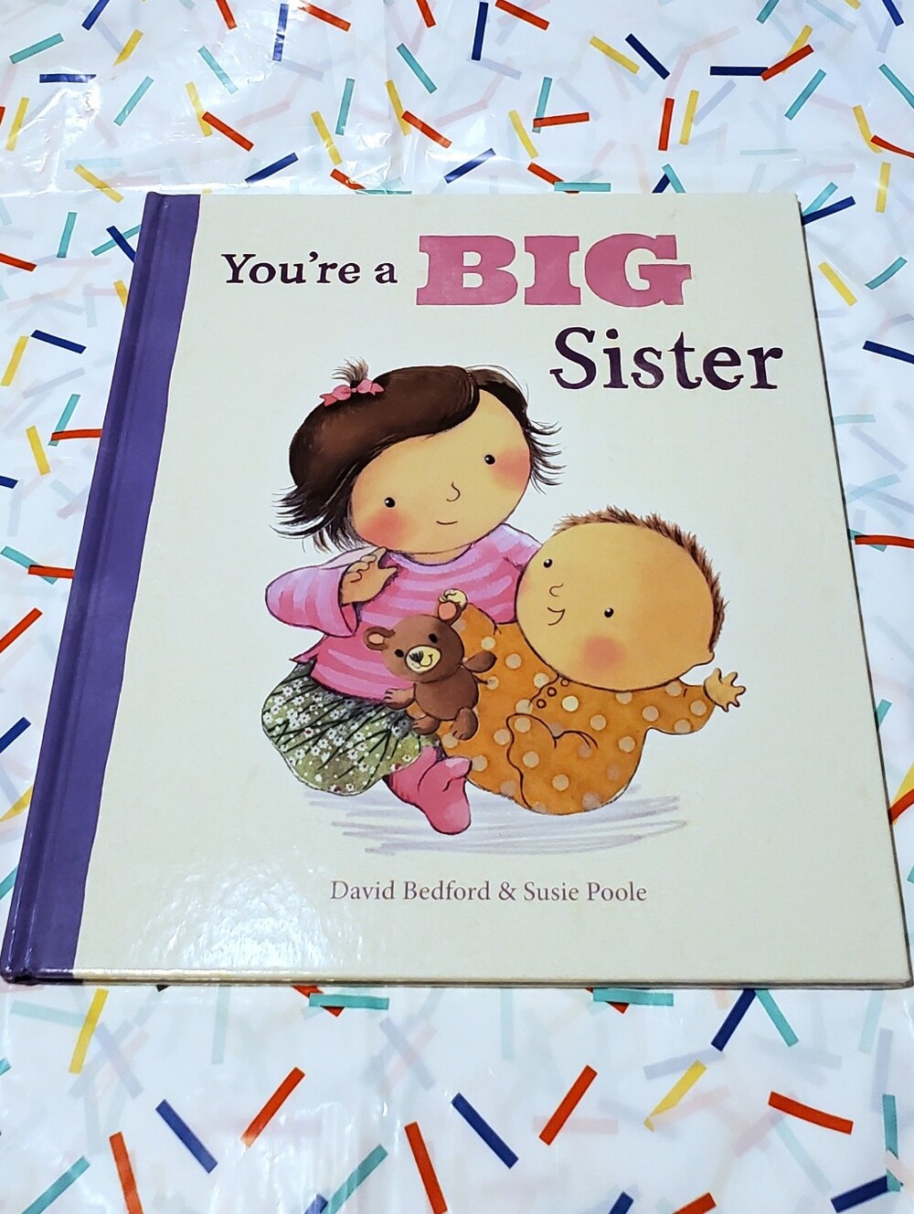Hard Cover "You're a Big Sister" Large Children's Book